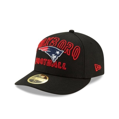 Sapca New Era New England Patriots NFL NFL Draft Alternate Low Profile 59FIFTY Fitted - Negrii